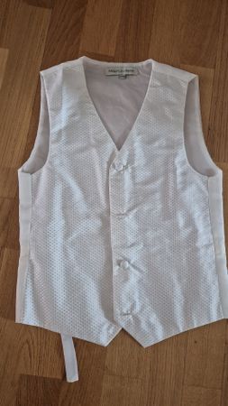 Festliche Weste, elfenbein, Gr. 104, Top Zustand!