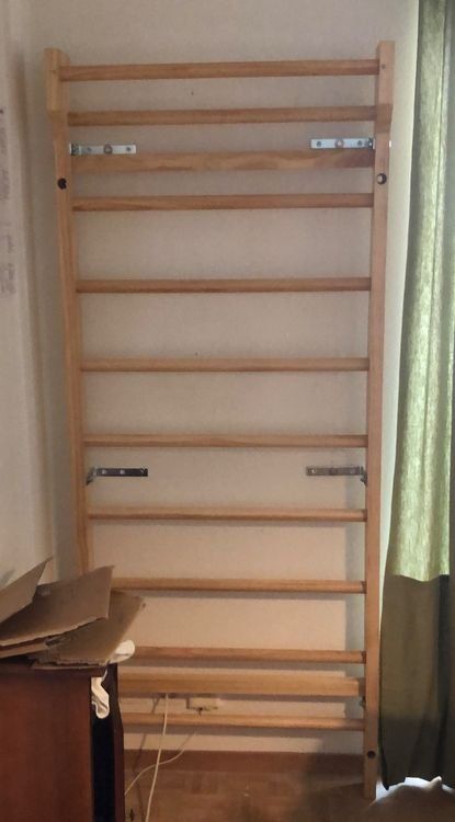 Hometrainer: Sprossenwand mit Halterungen – Gebraucht aus Erlenbach ZH von ultraSale
