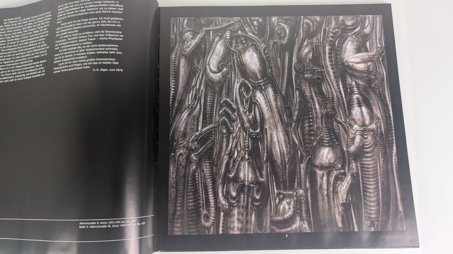 Libri: H.R. Giger's Alien - Seltenes Buch Edition C - Top – Usato da Zürich venduto da axolottchen 4