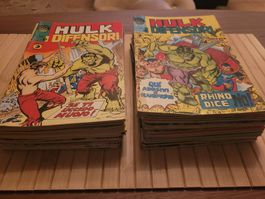 37 x Comics HULK E I DIFENSORI, Marvel Vintage, italienisch