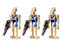 3x SW1338 Battle Droid Pilot Star Wars LEGO (NEU)