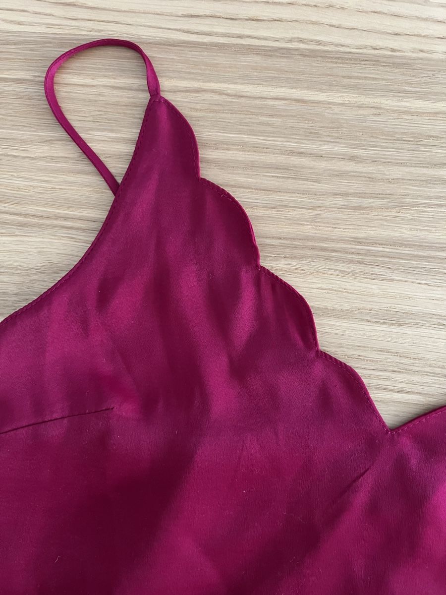 Topshop Top: Topshop Oberteil, Grösse 34/36 bordeaux  – Usato da Luzern venduto da maisonnoir 1