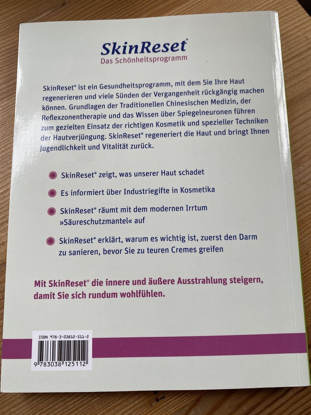 Bücher: Buch: Skin Reset/ Das Schönheitsprogram – Gebraucht aus St.Gallen von kingsamas 1