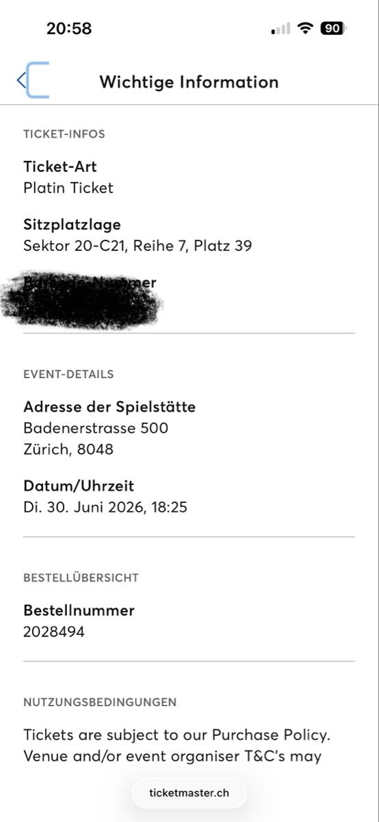 Tickets: 2x Sitzplätze Linkin Park - From Zero World Tour 2026 Ticket – Neu und originalverpackt aus Schaffhausen von Fufl 4