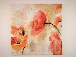 Bild Mohnblumen M. Tarin 80 x 80 cm