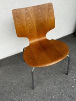 Vintage Schalen-Stühle im Arne-Jacobsen-Stil