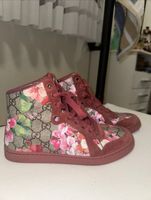 Gucci High-Top Sneaker, Gr. 35, Blumenmuster, Top Zustand!