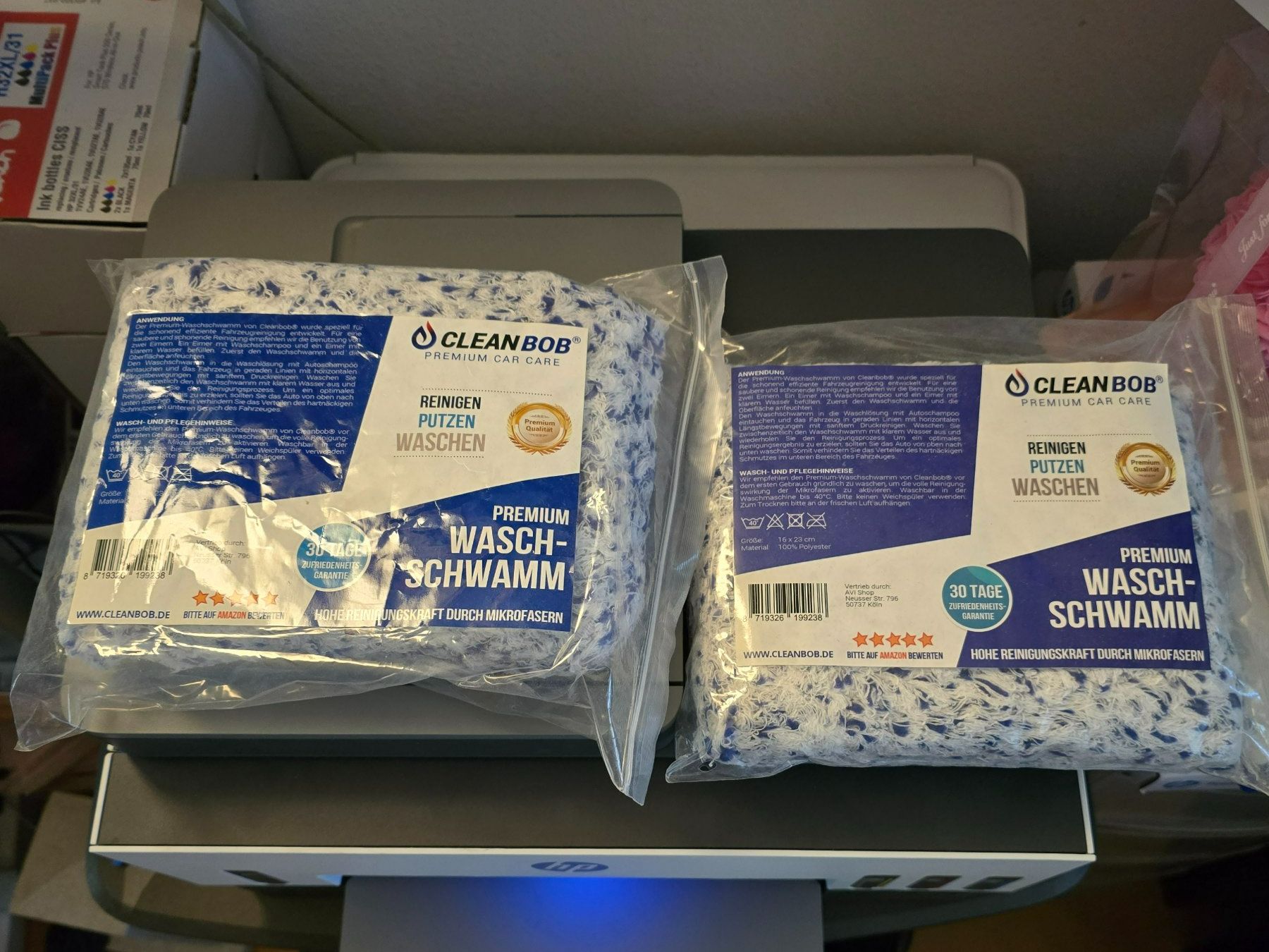 Altro per la casa: 2x Auto Cleanbob Premium Waschschwamm – Nuovo e nell'imballaggio originale da Baar venduto da AudiRS32024