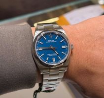 Rolex Oyster Perpetual 36 Med Blue / Petrol Blue 2026