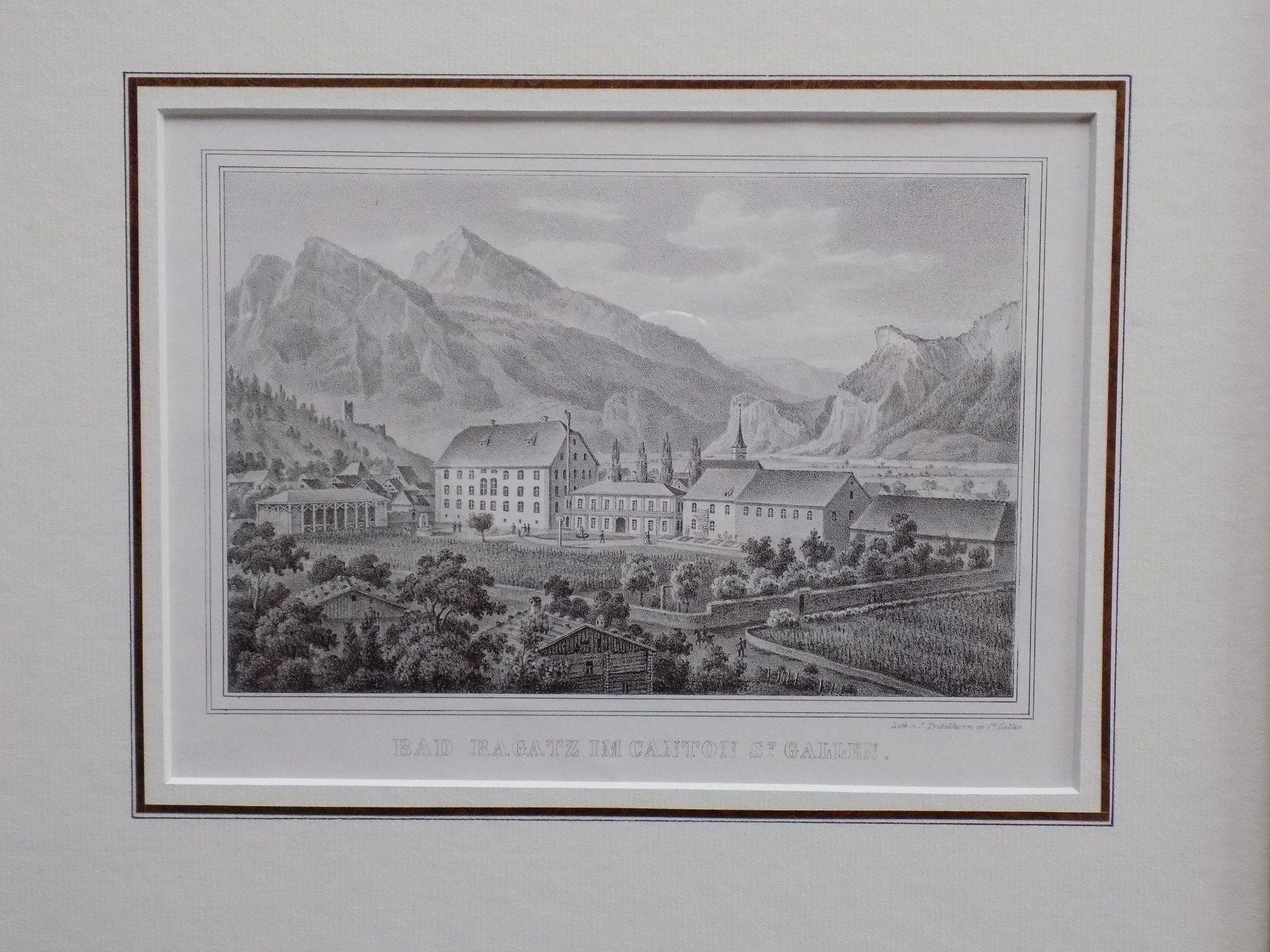 Incisioni: Bad Ragaz selten – Usato da Risch venduto da Rischli15 1