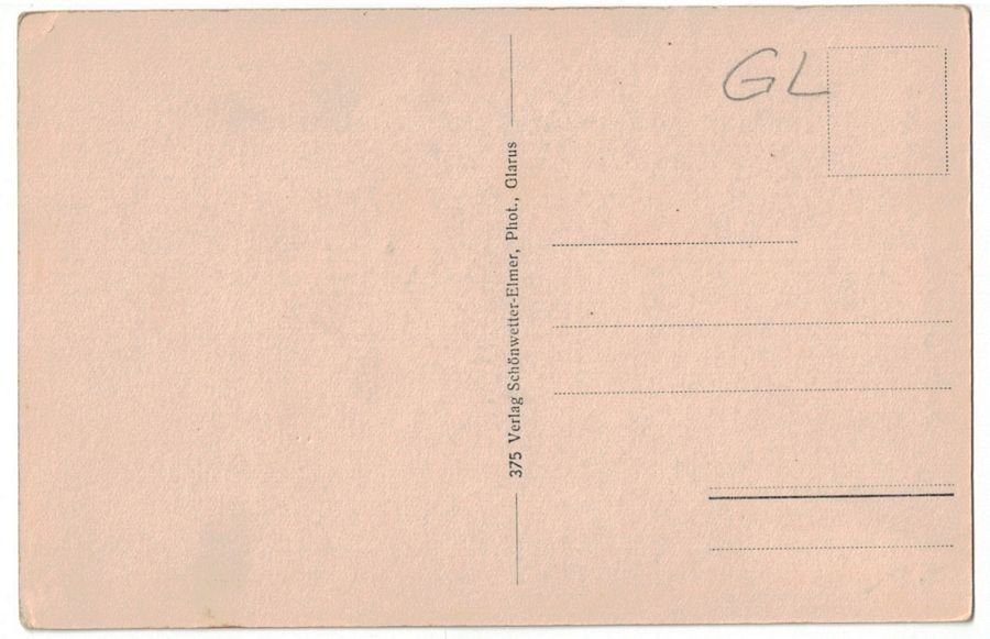Cartoline postali: Oberblegisee, Vrenelisgärtli, um 1925 – Usato da Frauenfeld venduto da POML 1