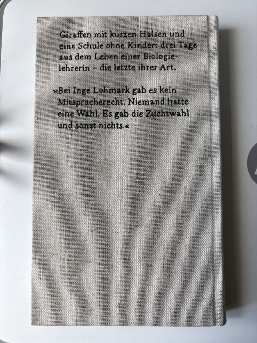 Libri: Der Hals der Giraffe Bildungsroman – Nuovo (secondo la descrizione) da Schaffhausen venduto da Reporter 1