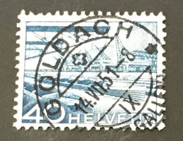 Nr.305 GESTEMPELT 1949  Goldach
