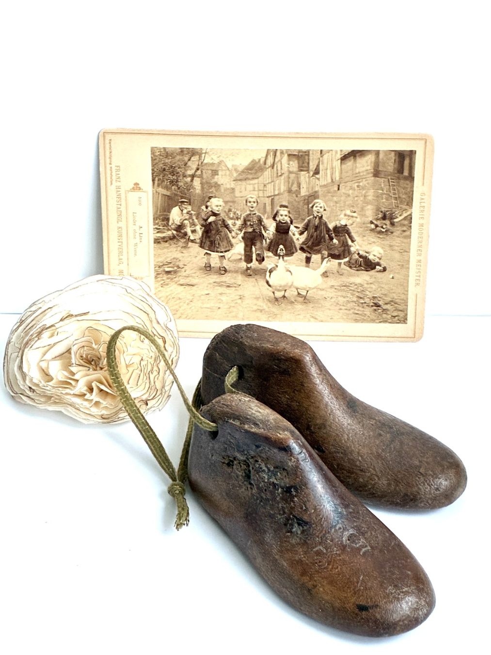 Scarpe per ragazzi: Antike Kinder Holzschuhleisten No.5 – Usato da Kloten venduto da Nephty 5