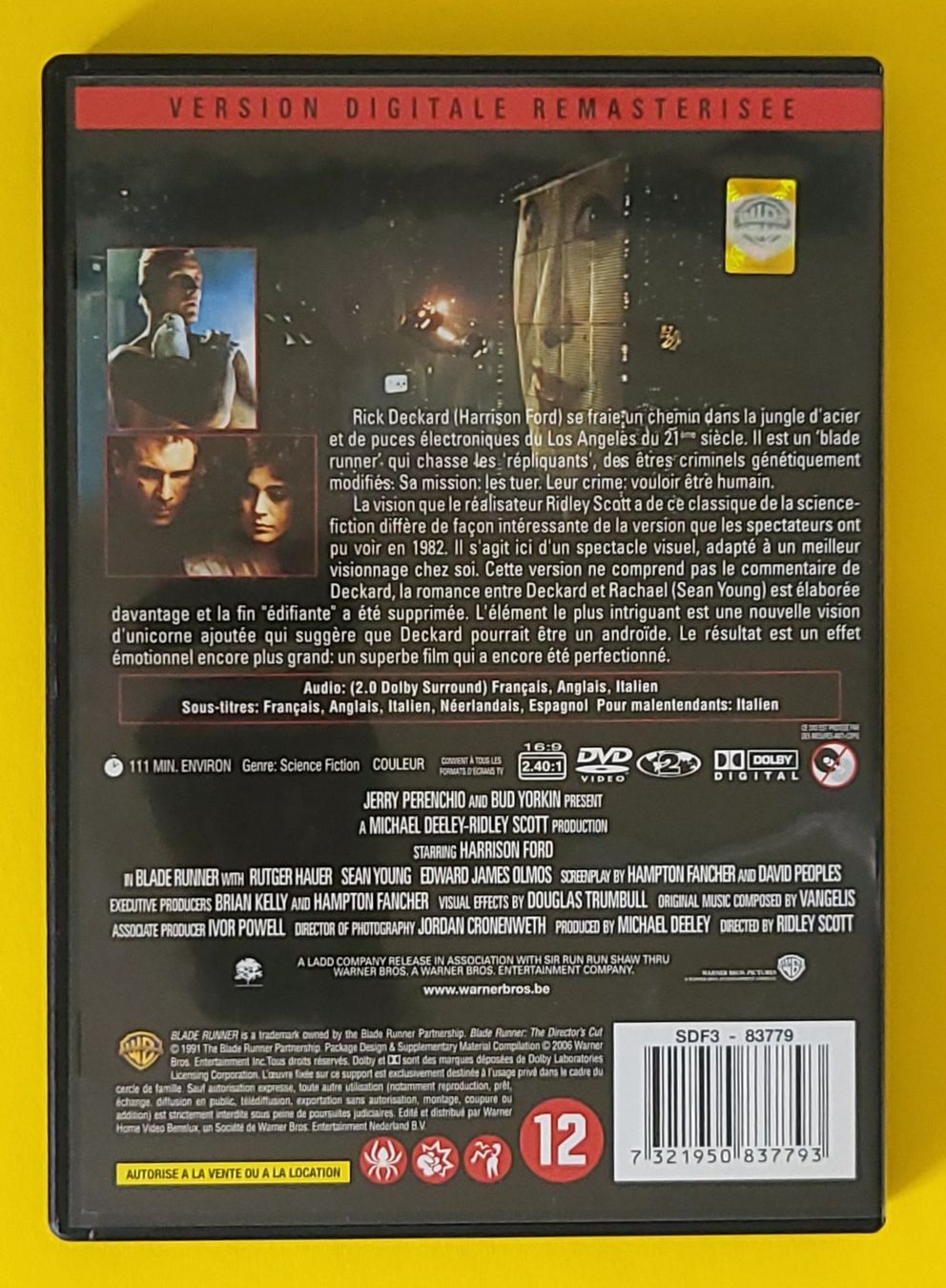 Tutti i DVDs: DVD - Blade Runner Director's cut (Ridley Scott) – Usato da Pully venduto da Stewoui 1