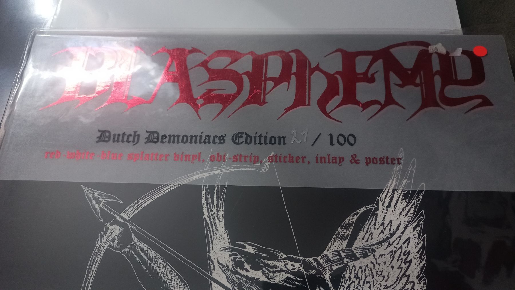 Schallplatten: Blasphemy-Fallen Angel...Splatter Vinyl Lp BLACK METAL – Gebraucht aus Olten von Donatello1984 1