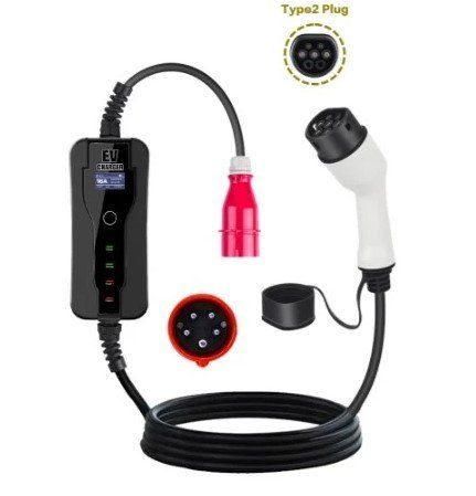 Wallbox Ladestation 11kW Mobil CCE16 Typ2 Kabel 5m -neu- (Neu und ...