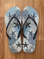 Flip-Flops Damen (neu, 40, blau, Kunststoff)