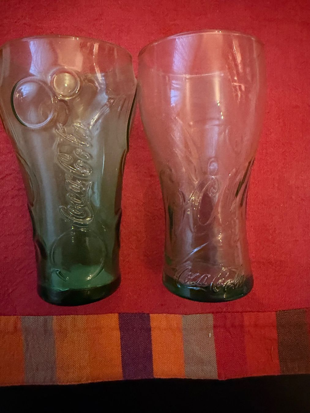 Mc Donald's Bicchieri: Lot de 2 verres Coca Cola – Nuovo (secondo la descrizione) da Nyon venduto da ABMG1260