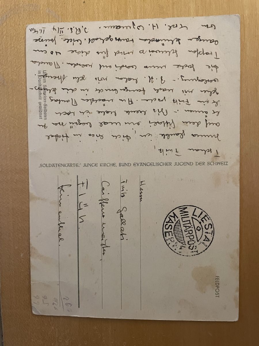 Cartoline postali: Militärkarte Kaserne Liestal – Usato da Thun venduto da Thunersee2 1