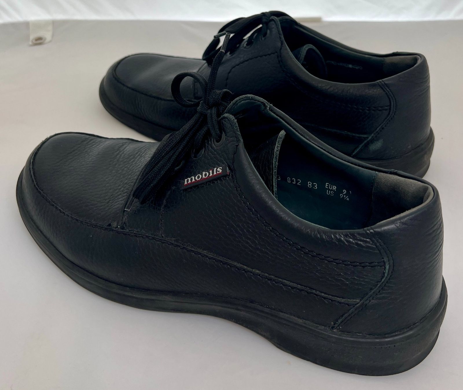 Scarpe da uomo: Herren Halbschuhe, Leder, schwarz – Usato da Zürich venduto da Drahtzug 3