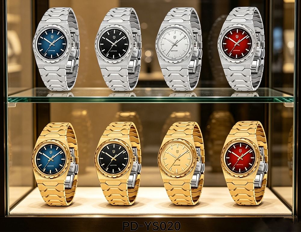 Pagani Design Uhren: Pagani Design Herrenuhr Quartz Saphirglas – Neu (gemäss Beschreibung) aus Suhr von ChronixChronometer 7