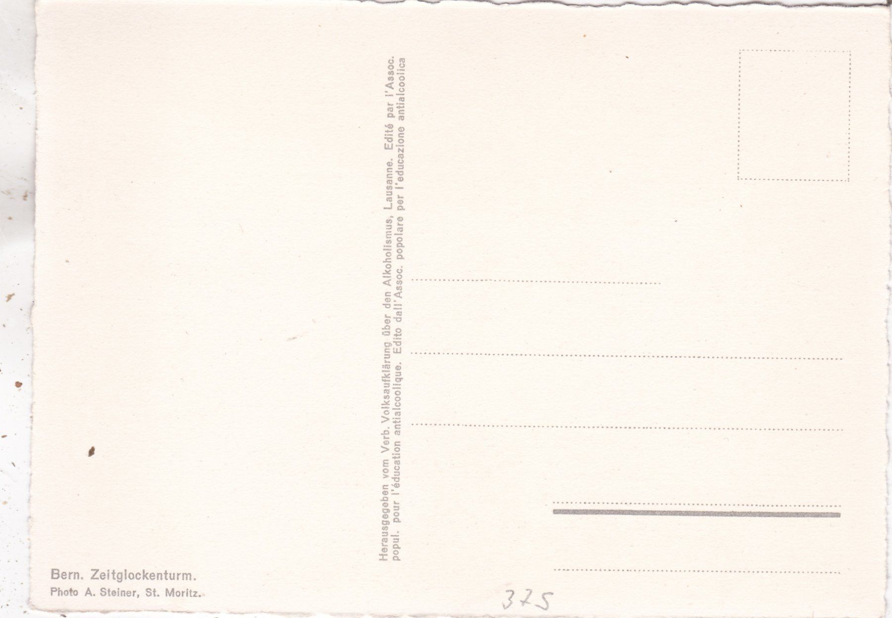 Cartoline postali: Bern Zeitglockenturm – Usato da Herisau venduto da Lisegrat2008 1