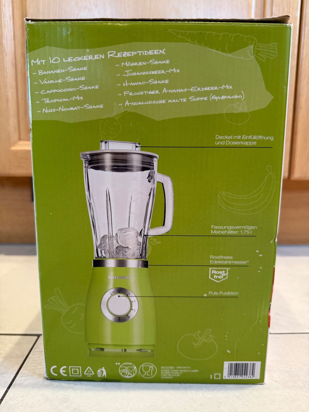 SilverCrest Elettrodomestici da cucina: Standmixer – Nuovo e nell'imballaggio originale da Ennetbürgen venduto da MikeN03 1