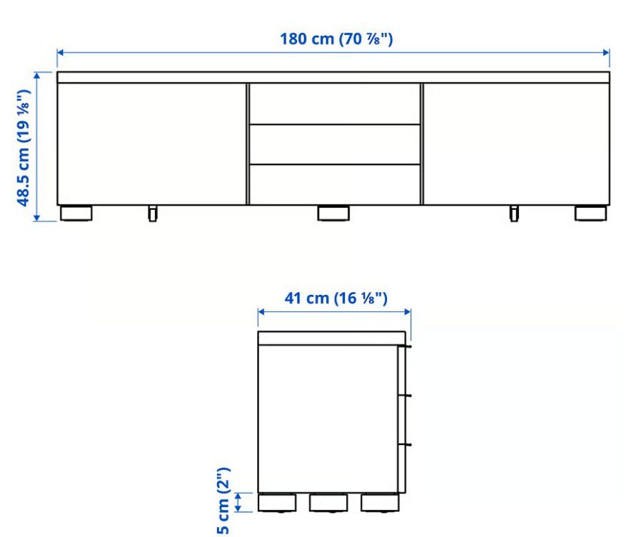 Ikea Meubles TV: TV Möbel – D'occasion à Schlieren par lhdinaa 3