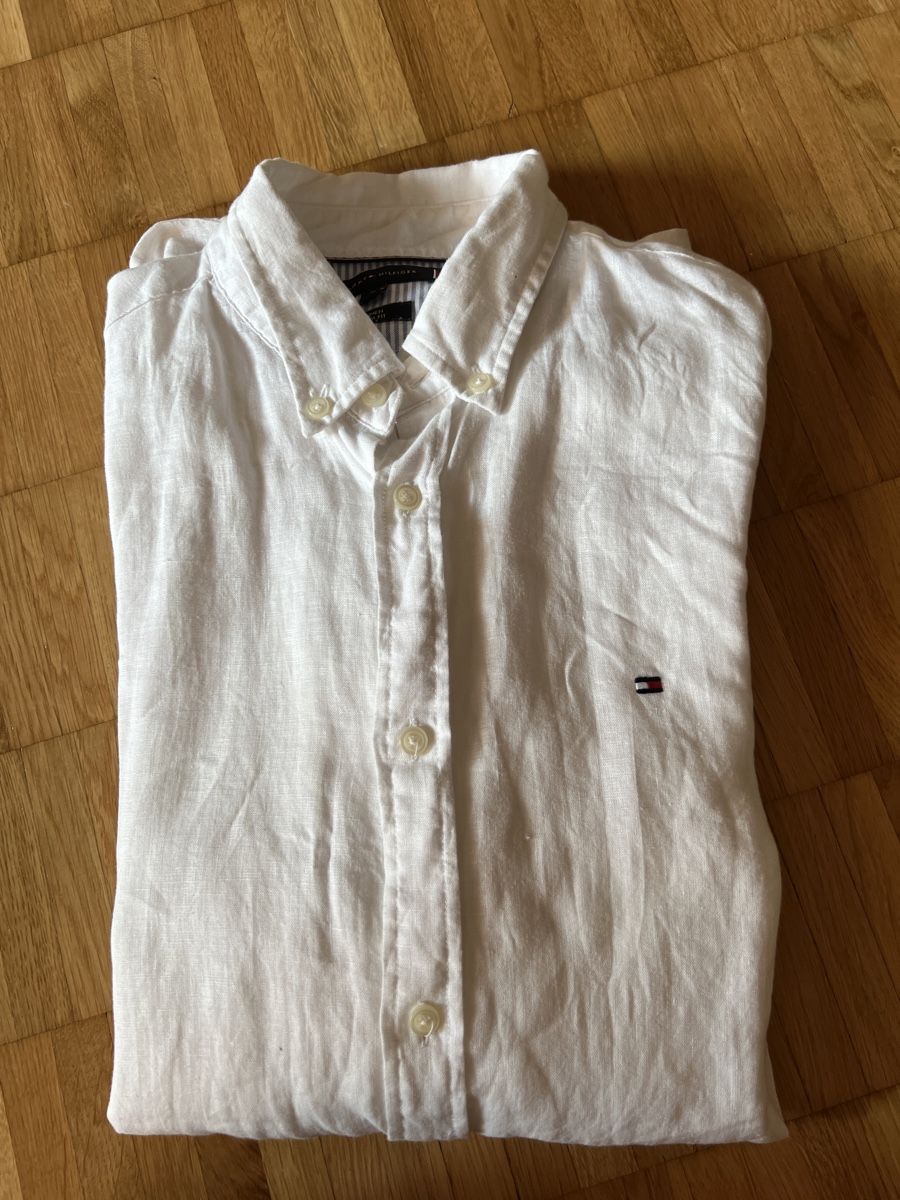 Tommy Hilfiger Chemises: Tommy Hilfiger Leinen-Hemd – D'occasion à Greifensee par flxy