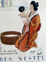 Nestlé - 3 alte Werbungen / Anciennes publicités 1934