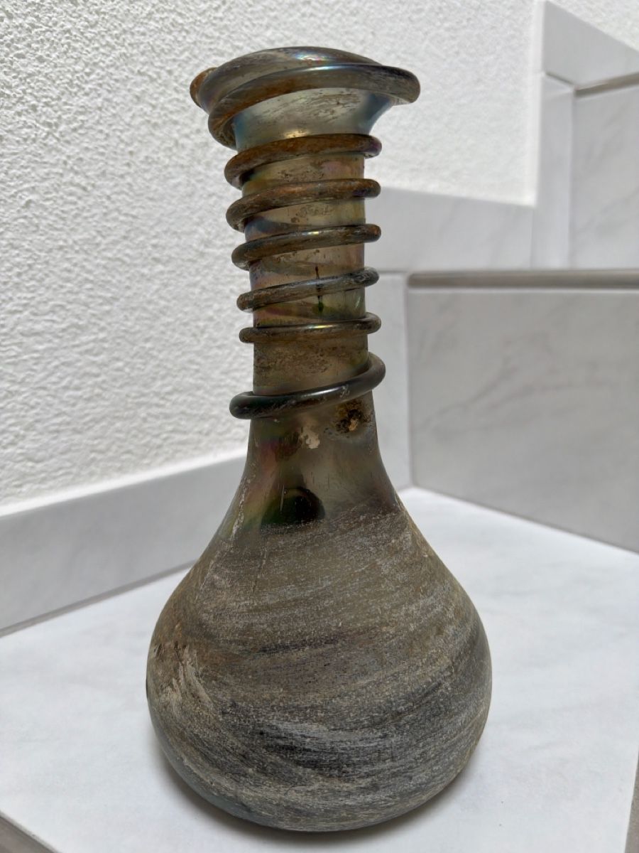 Murano Vasi & Recipienti: Murano Glas Vase Scavo, Römischer Stil. – Usato da Biberist venduto da Momo33 2