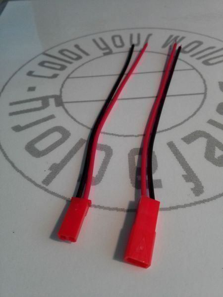 Componenti elettronici: Verbindungspaar, Stecker + Kupplung 2PIN – Nuovo (secondo la descrizione) da Luzern venduto da Salefactory