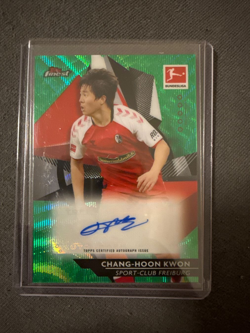 Topps Carte collezionabili: Chang-Hoon Kwon 04/30 Autograph Limited Edition – Usato da Chur venduto da raf_h96v