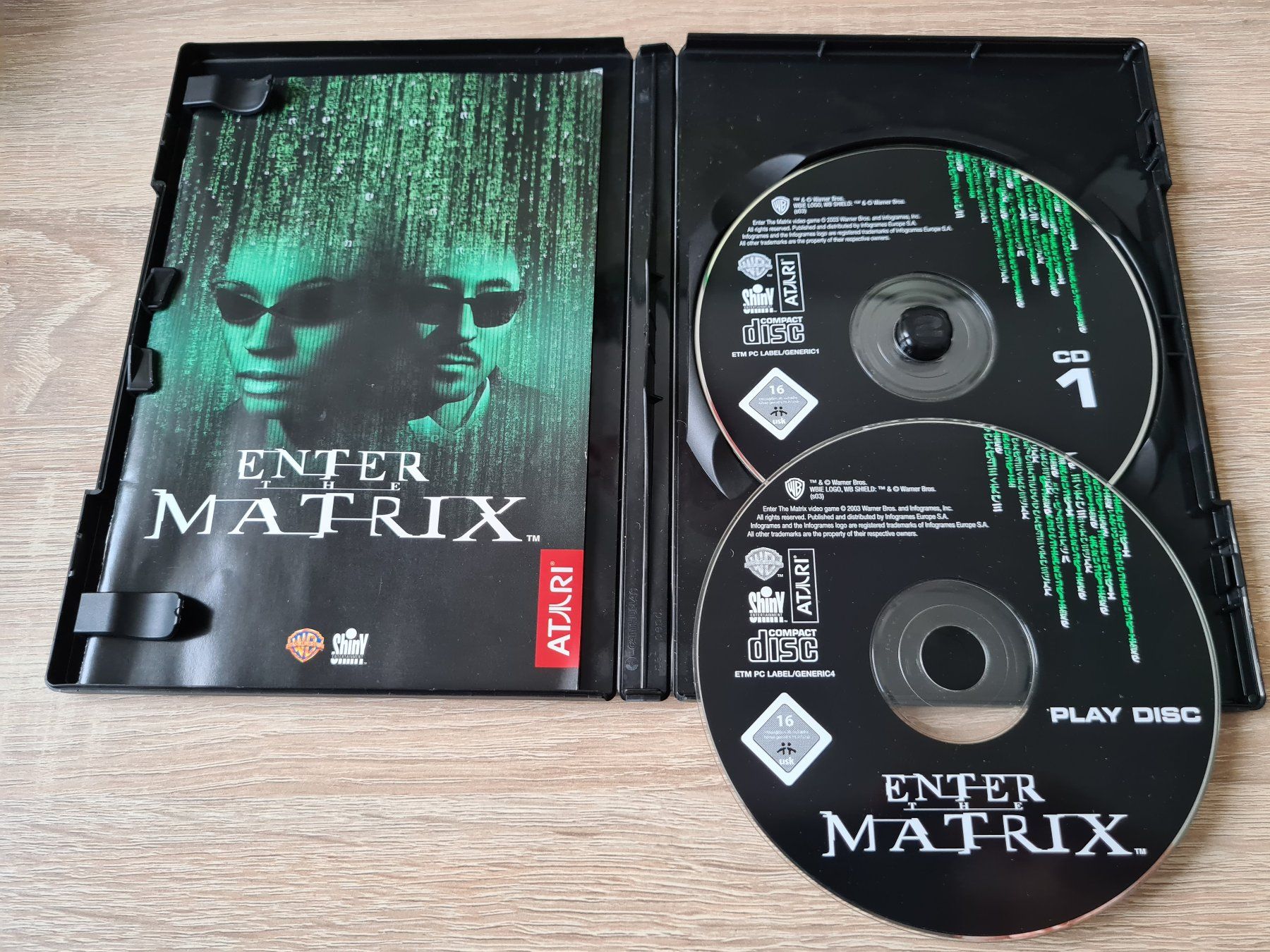 Giochi: Enter The Matrix (4 CD) - PC – Usato da Carouge GE venduto da Franllo 6