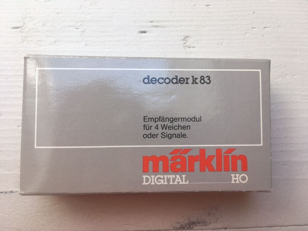 Decoder k83, Märklin (Gebraucht) in Chexbres für CHF 19 – mit Lieferung ...