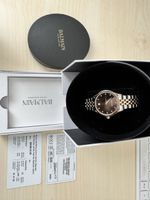 Pierre Balmain Damen Uhr – 11 Diamanten – Swiss Made – Saphi