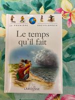Livre Larousse Le temps qu'il fait.