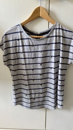 Damen T-Shirt gestreift, Grösse S