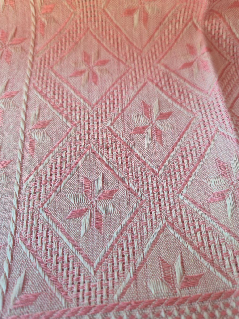 Altra biancheria da tavola: 2 Tischläufer Rosa Leinen Sommer Deko – Nuovo (secondo la descrizione) da Bern venduto da aronari 6