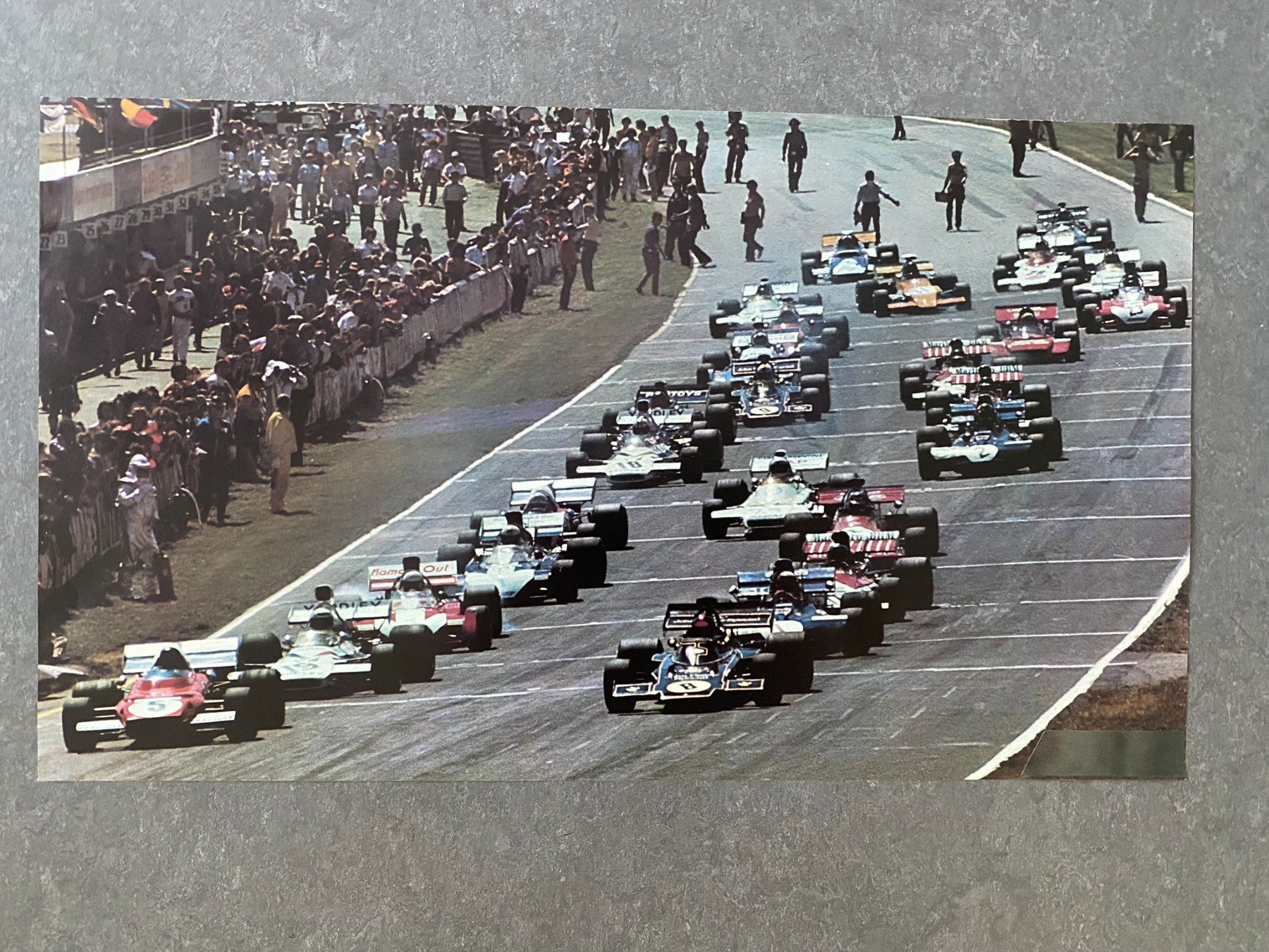 Foto & Immagini: Original Vintage Poster - Jochen Rindt / Start Brands Hatch – Usato da Zürich venduto da jesulin05 2