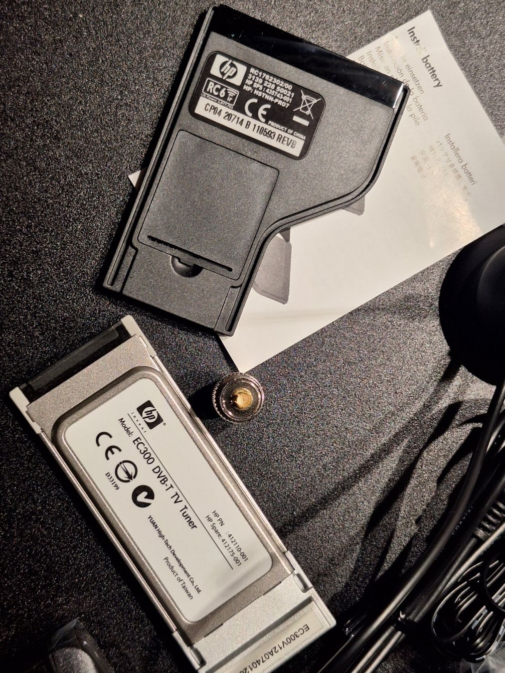 Ricevitori: HP Express Card DVB-T TV TUNER + accessoires – Usato da Chêne-Bougeries venduto da xchrysalide 7