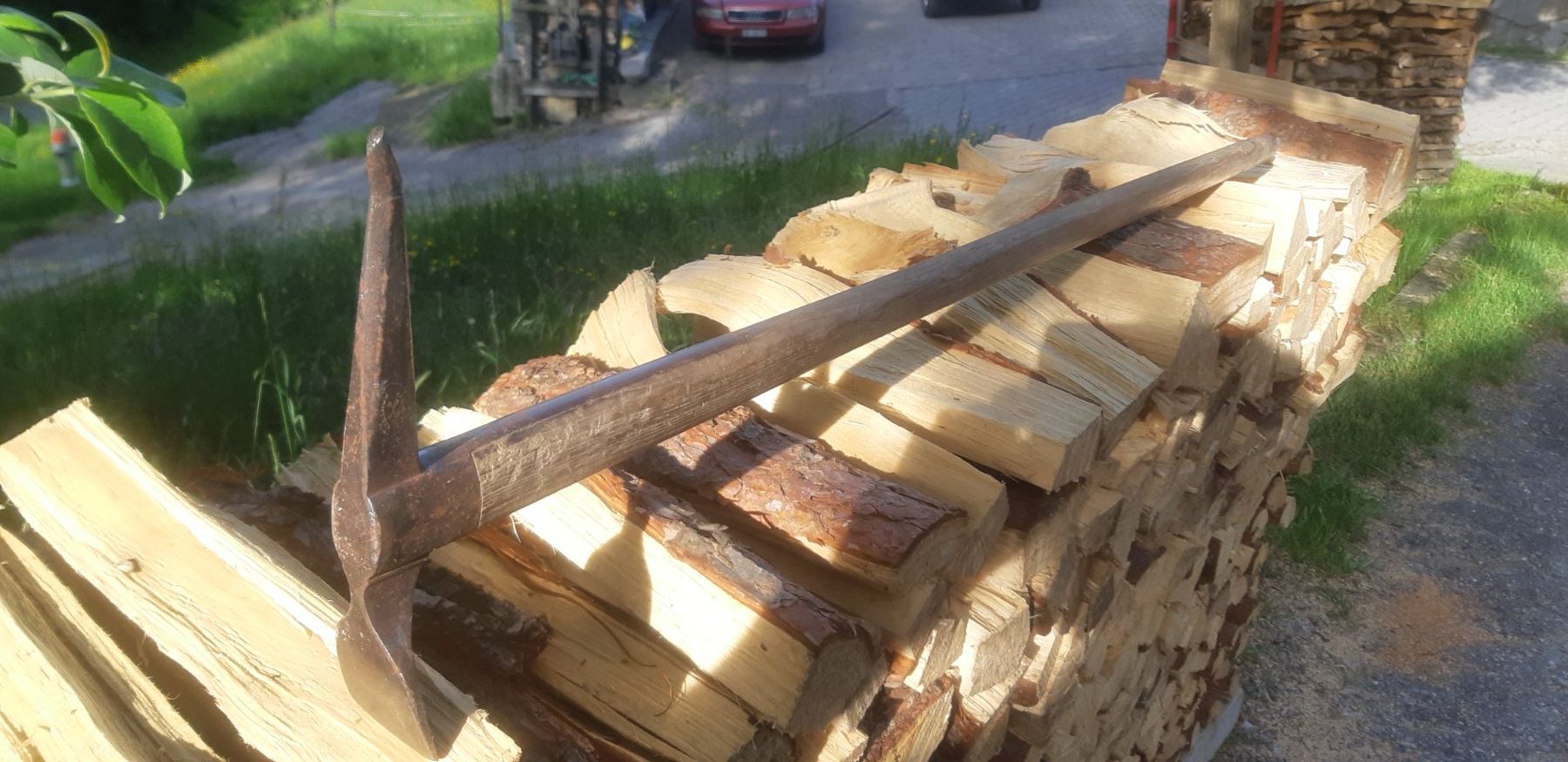 Attrezzatura da arrampicata: Antiker Eis -Pickel Jost Frutigen – Usato da Wolfhalden venduto da Quiria68 1