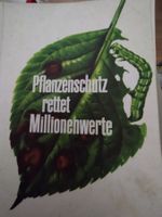 Pflanzenschutz rettet Millionenwerte, antik, Porto 1.40