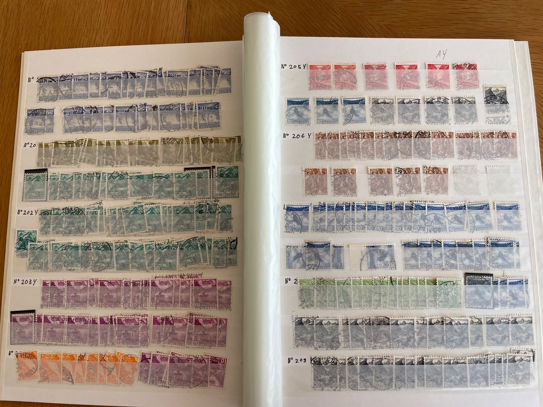Alle Briefmarken: GRAND CHOIX dès 1.- ! – Gebraucht aus Sonceboz-Sombeval von Comment2 9