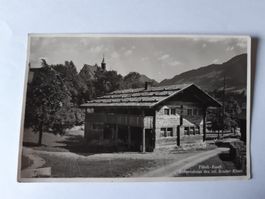 Alte Ansichtskarte Flueeli-Ranft Geburtshaus Bruder Klaus