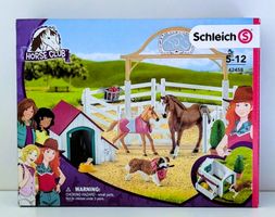 SCHLEICH 42458 Horse Club Hannahs Gastpferde mit Hündin Ruby