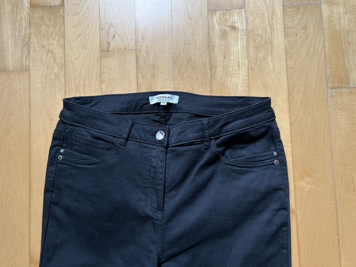 Morgan Jeans: Hose MORGAN, black, Grösse 42 – Nuovo (secondo la descrizione) da Diessenhofen venduto da Bmaurice 1