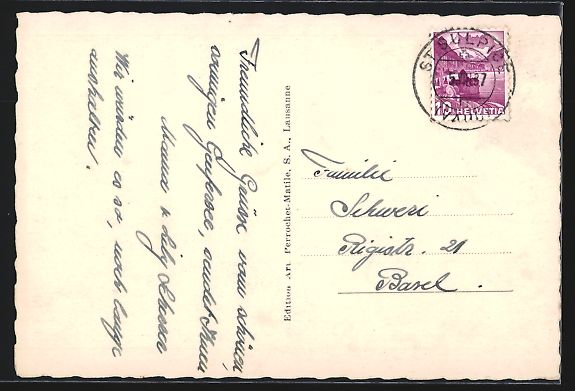 Cartoline postali: AK St. Sulpice, L'Eglise – Usato da Berlin venduto da bartko-reher 1