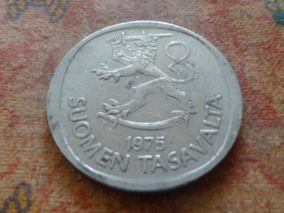 Tutti le monete: FINLANDE  1  Markka  1975 – Usato da Romanel-sur-Lausanne venduto da Swift13 1